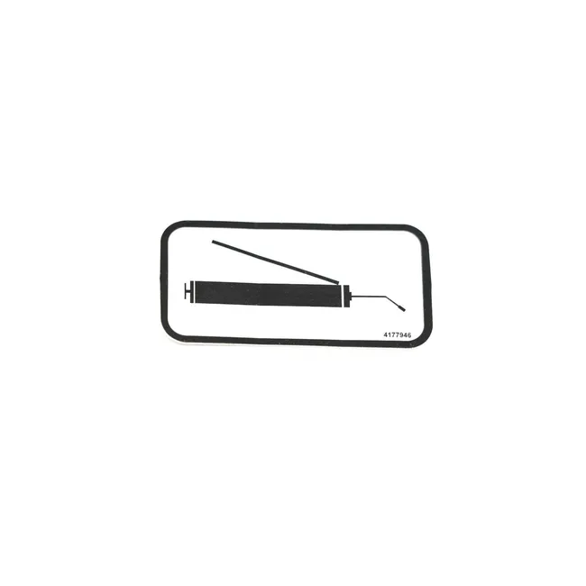 Grease Point Decal For Sod Cutters, 4177946