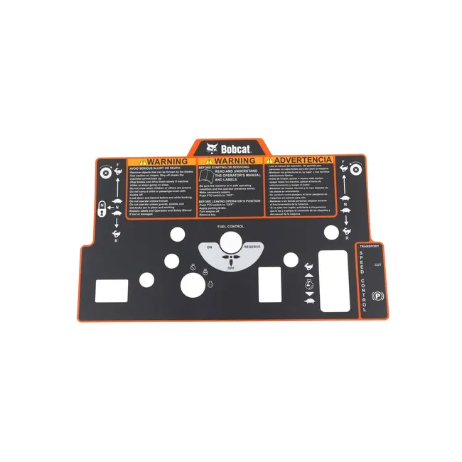 Bobcat 4178627 Control Decal
