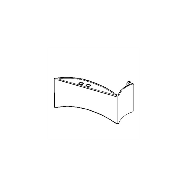 Scag  451092  -  MULCH BAFFLE WELDMENT, BOLT-IN