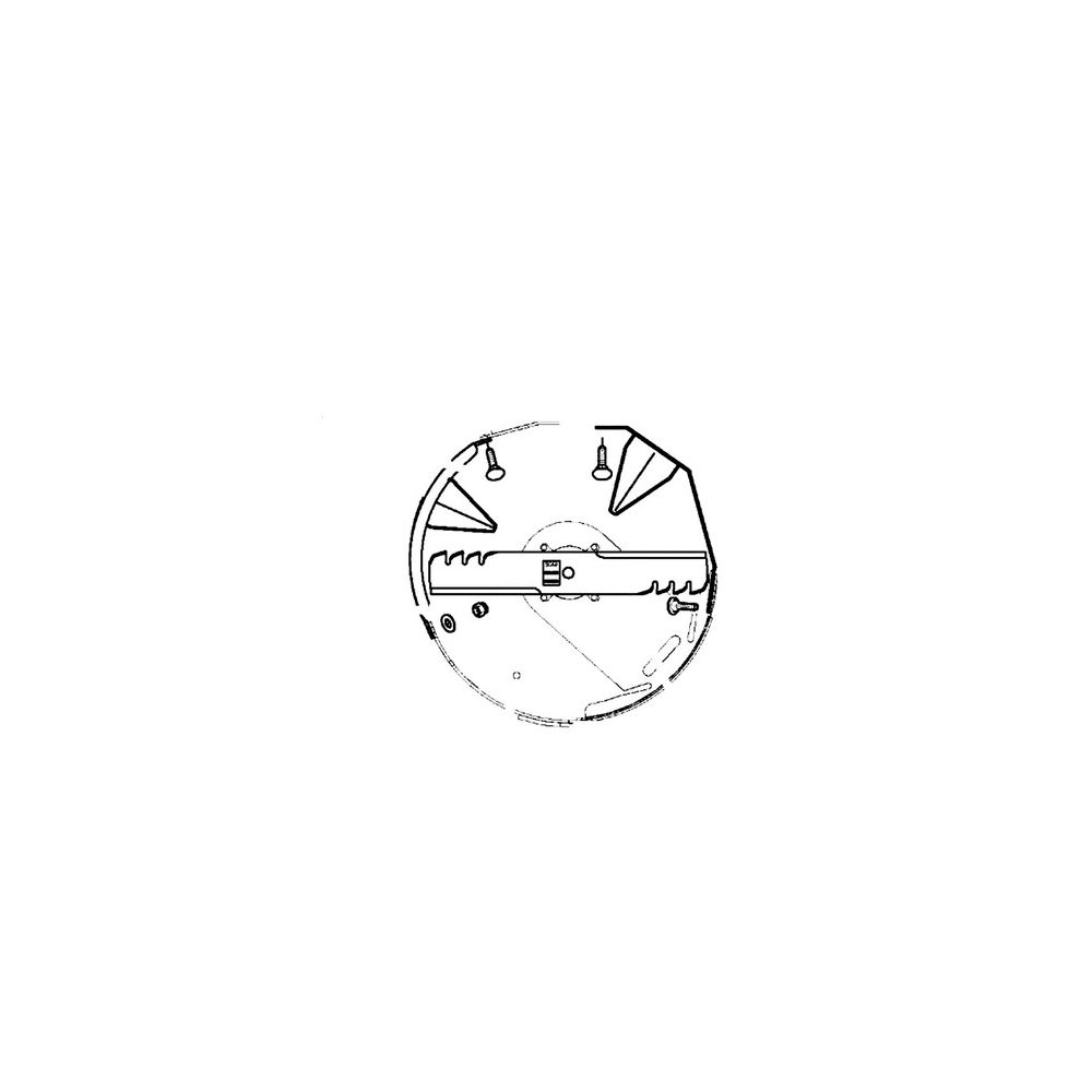 Scag  451365  -  PLATE WELDMENT, MULCH - 40 - NO LONGER AVAILABLE