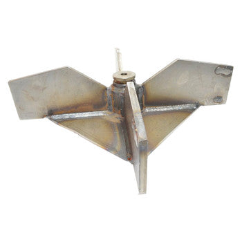 Scag S452449 Impeller Steel 4 Blade 17.00 Outer Diameter