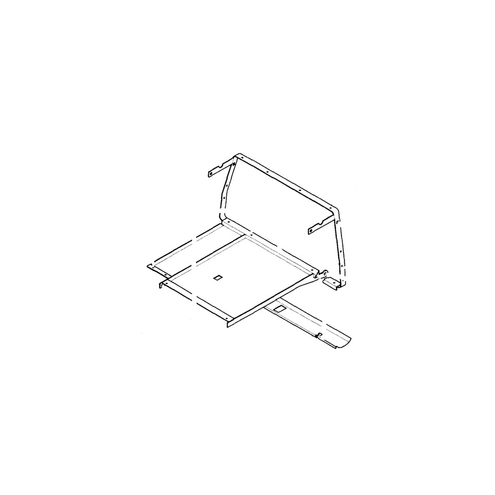 Scag  45865  -  FRAME WELDMENT, HOPPER - NO LONGER AVAILABLE