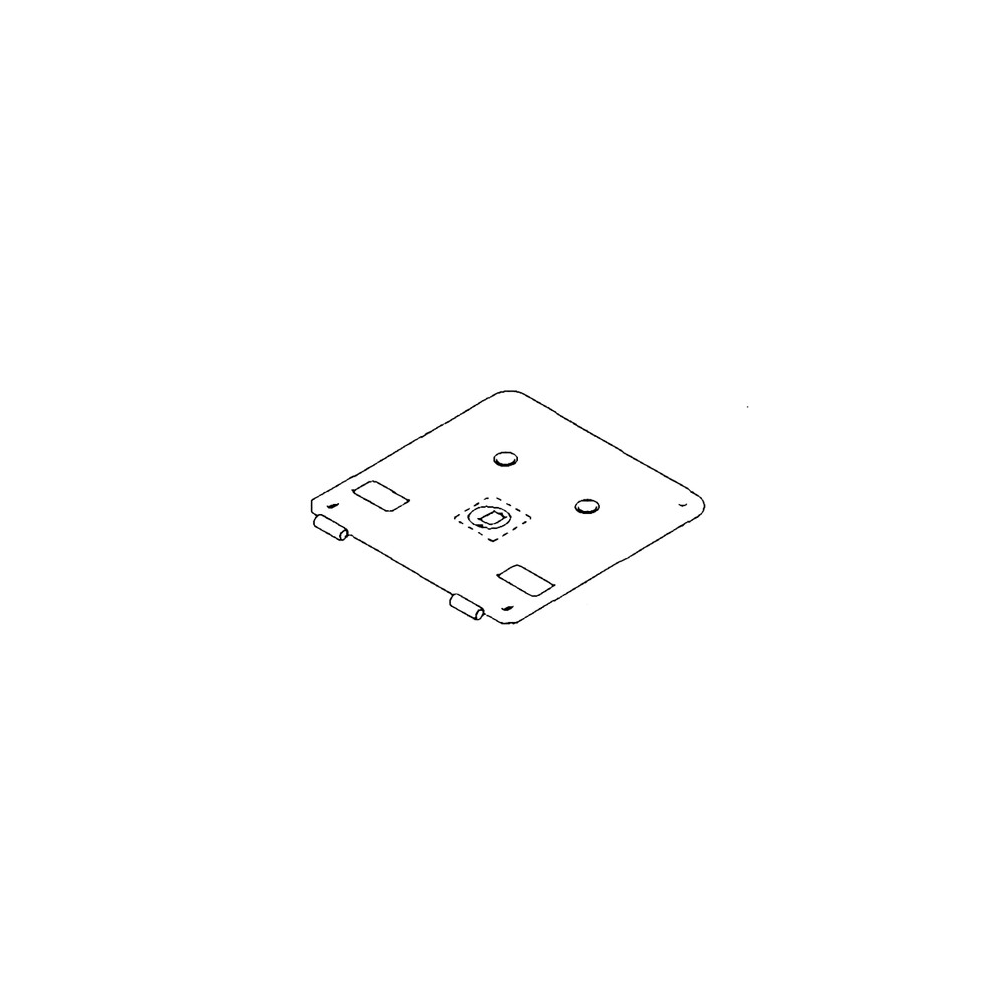 Scag  45925  -  SEAT PLATE WELDMENT, LOWER