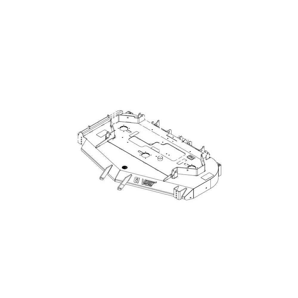 Scag  463227  -  CUTTER DECK W/ DECALS SMT-61V