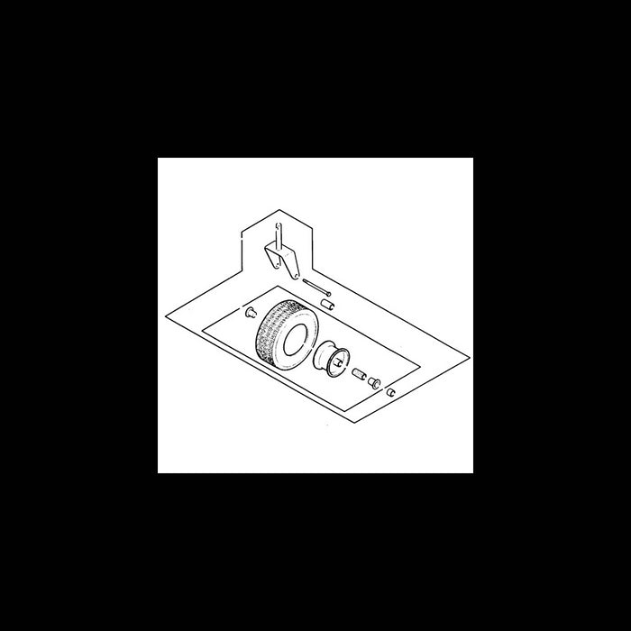 Scag  46392  -  CASTER WHEEL ASSY