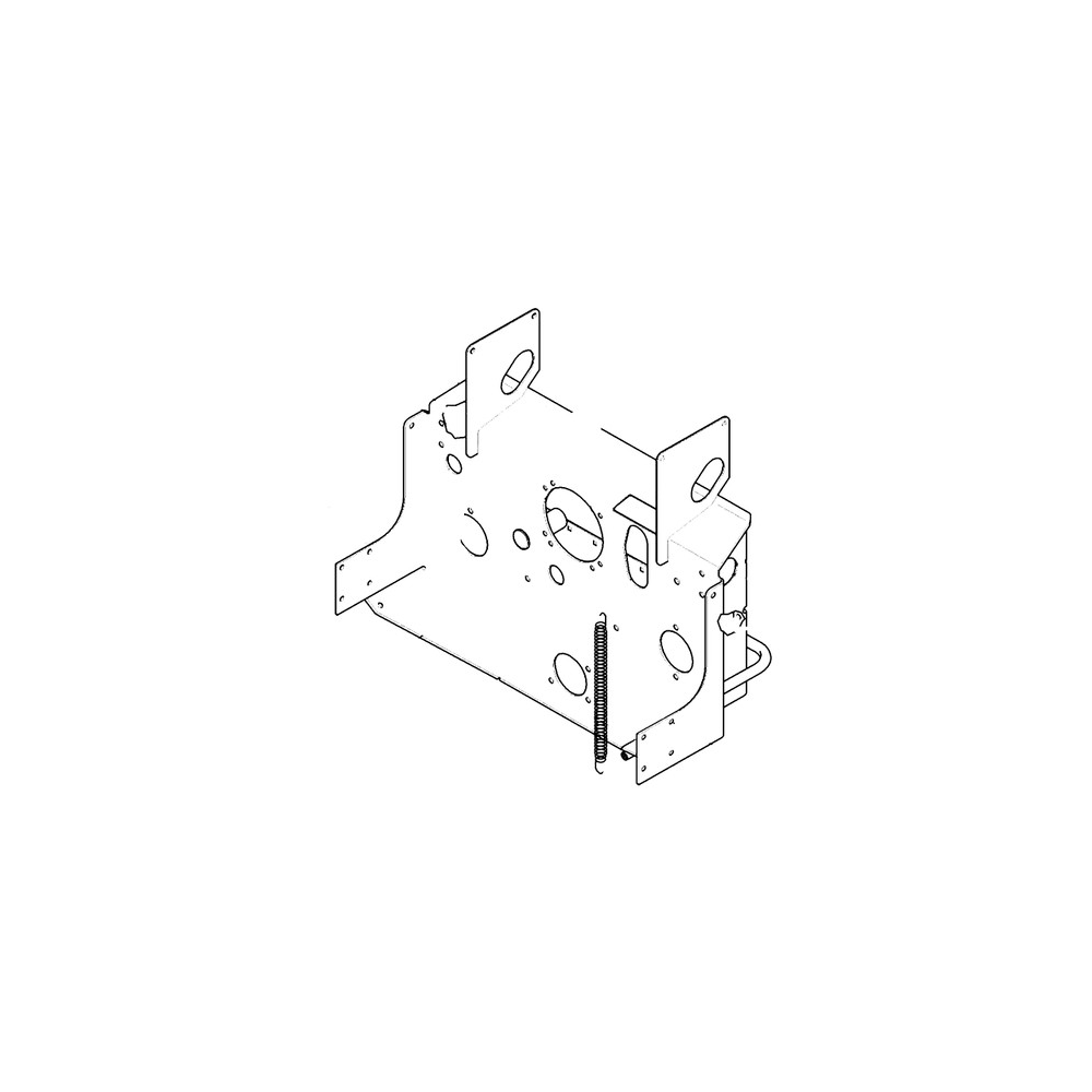 Scag  46509  -  HANDLE ASSY W/GRIPS SMALL SWZ