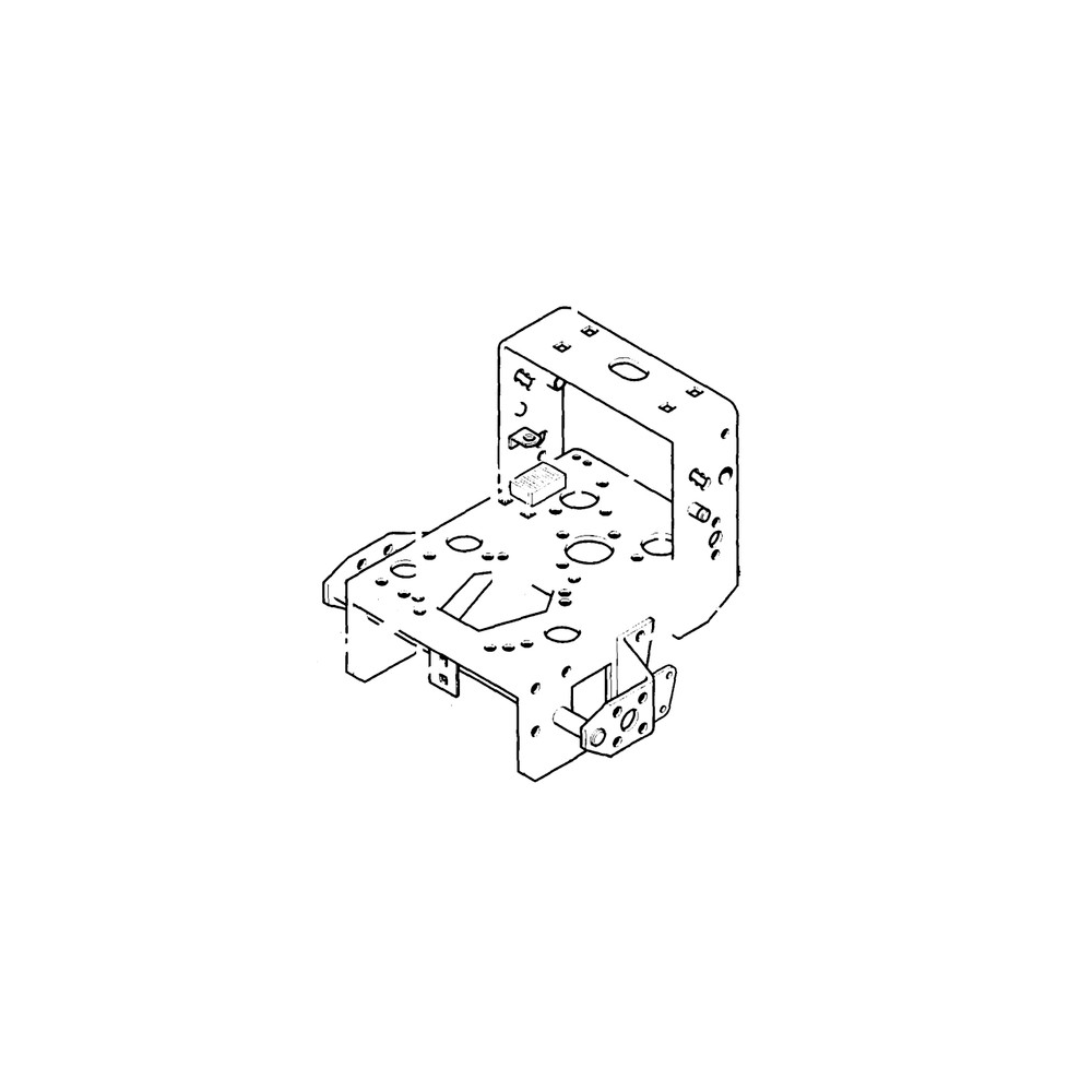 Scag  46947  -  ENGINE DECK W/DECALS - 20" - NO LONGER AVAILABLE
