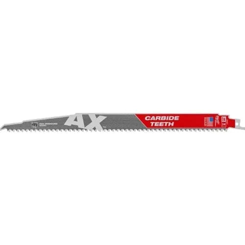 Milwaukee 12" 5 TPI AXE Carbide SAWZALL Blade (Each) 48-00-5227