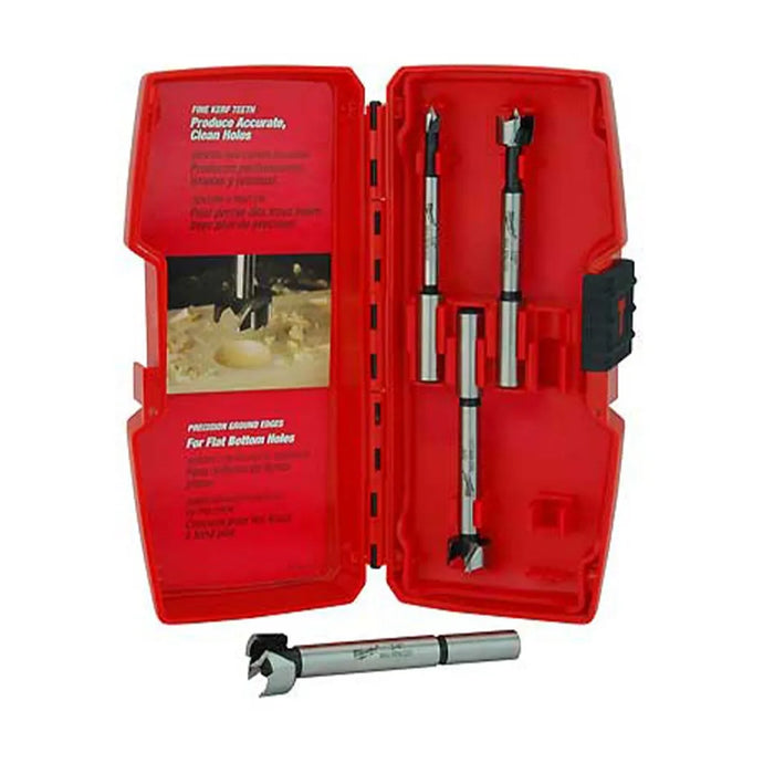 Milwaukee 4Pc. Forstner Bit Set 48-14-0004