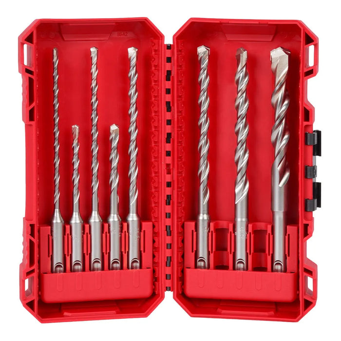 Milwaukee 8pc. SDS Plus M/2 2-Cutter Drill Bit Kit for PACKOUT 48-20-7673