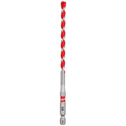 Milwaukee 1/4" x 4" x 6" SHOCKWAVE Impact Duty Carbide Hammer Drill Bit 48-20-9011