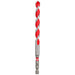 Milwaukee 3/8" x 4" x 6" SHOCKWAVE Impact Duty Carbide Hammer Drill Bit with POWER TIP 48-20-9021