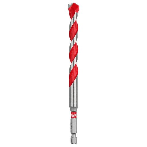 Milwaukee 7/16" x 4" x 6" SHOCKWAVE Impact Duty Carbide Hammer Drill Bit with POWER TIP 48-20-9025