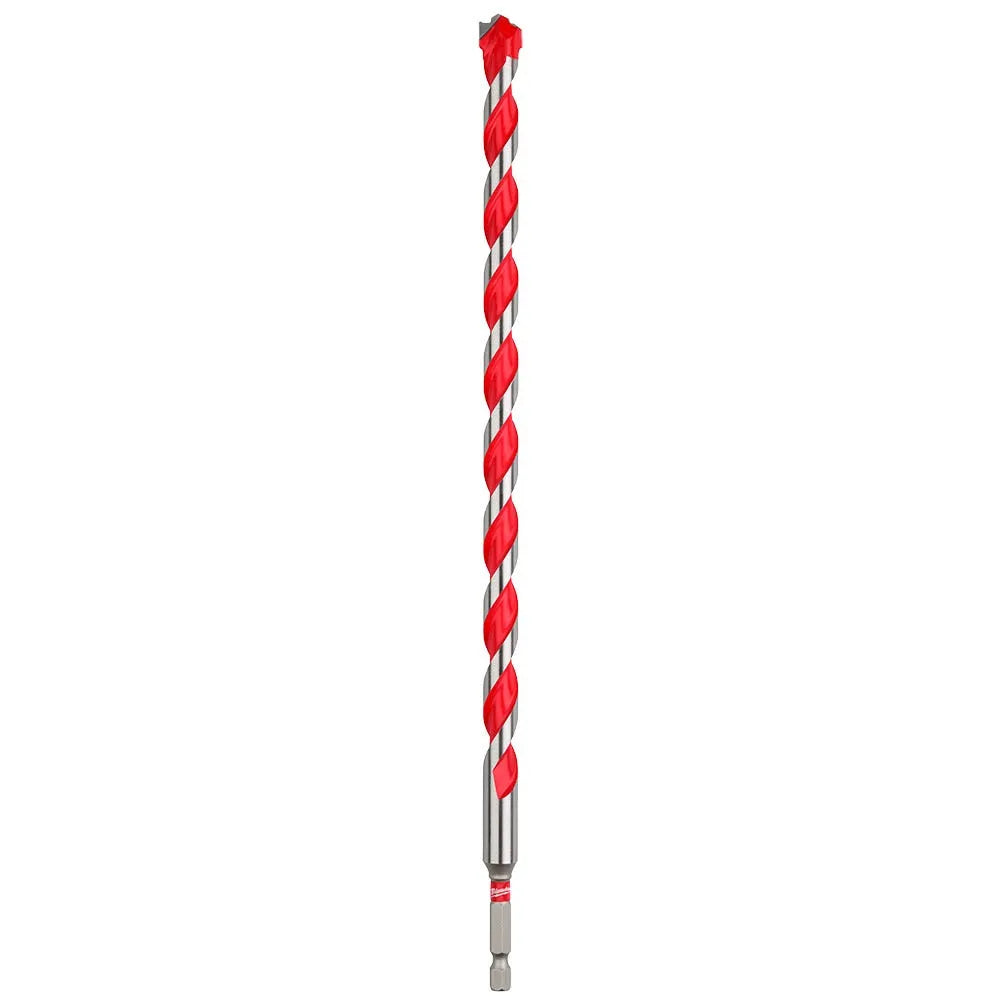 Milwaukee 1/2" x 10" x 12" SHOCKWAVE Impact Duty Carbide Hammer Drill Bit with POWER TIP 48-20-9031