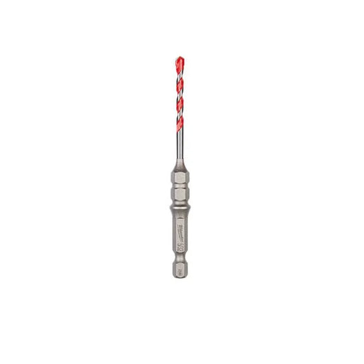 Milwaukee 5/32" x 2" x 4" SHOCKWAVE Impact Duty Carbide Hammer Drill Bit for Concrete Screws 48-20-9090