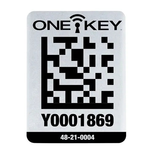 Milwaukee ONE-KEY Asset ID Tag Large Metal Surface (25 Piece) 48-21-0004