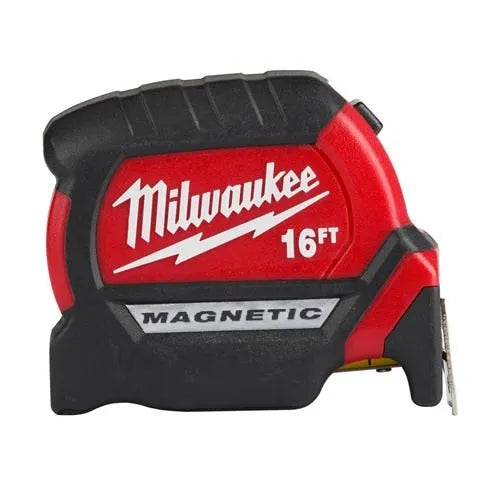 Milwaukee 16' Compact Wide Blade Magnetic Tape Measure 48-22-0316