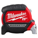 Milwaukee 25ft Electrician's Compact Wide Blade Magnetic Tape Measure 48-22-0327