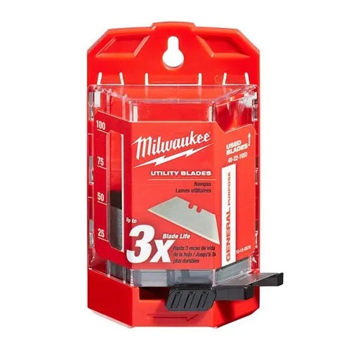 Milwaukee 50 Pack General Purpose Utility Blades 48-22-1950