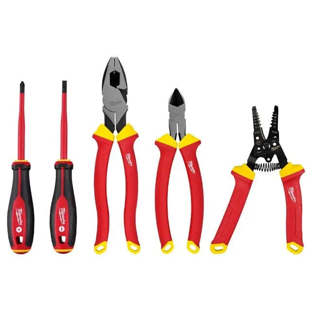 Milwaukee 5 PC 1000V Insulated Hand Tool Set 48-22-2215