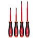 Milwaukee Tool 4pc 1000V Insulated Slim Tip Screwdriver Set 48-22-2219