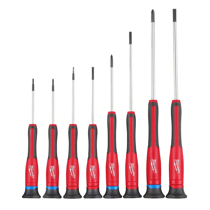 Milwaukee 8 Piece Precision Screwdriver Set 48-22-2614