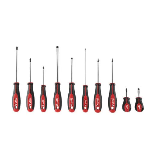 Milwaukee 10 Piece Screwdriver Set 48-22-2710