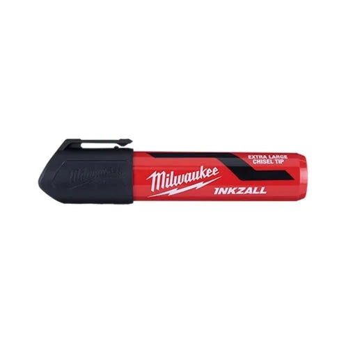 Milwaukee INKZALL Extra Large Black Chisel Tip Marker 48-22-3260