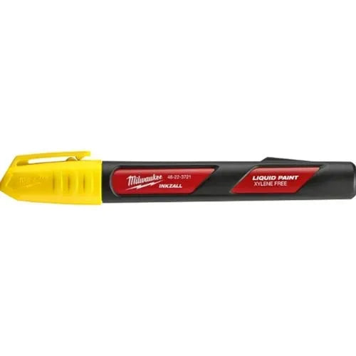 Milwaukee INKZALL Yellow Paint Marker 48-22-3721