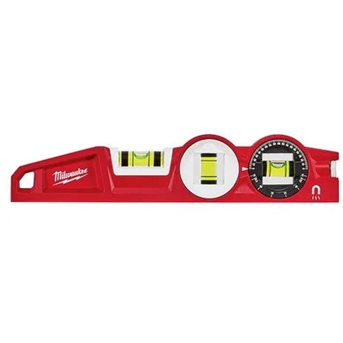 Milwaukee 10" Die cast Torpedo Level with 360 Degree Locking Vial 48-22-5210