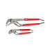 Milwaukee 6" & 10" Comfort Grip Straight Jaw Pliers Set 48-22-6330