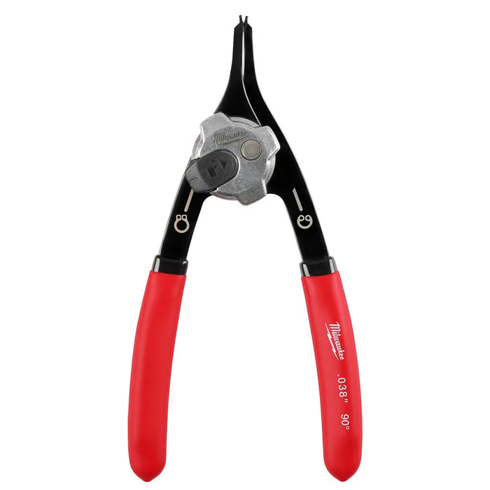 Milwaukee .038" Convertible Snap Ring Pliers - 18 degree 48-22-6530