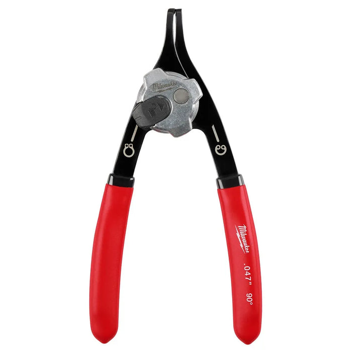 Milwaukee .047" Convertible Snap Ring Pliers - 90 degree 48-22-6535