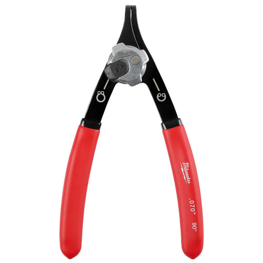 Milwaukee .070" Convertible Snap Ring Pliers - 90 degree 48-22-6538