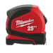 Milwaukee 25ft Compact Tape Measure 48-22-6625