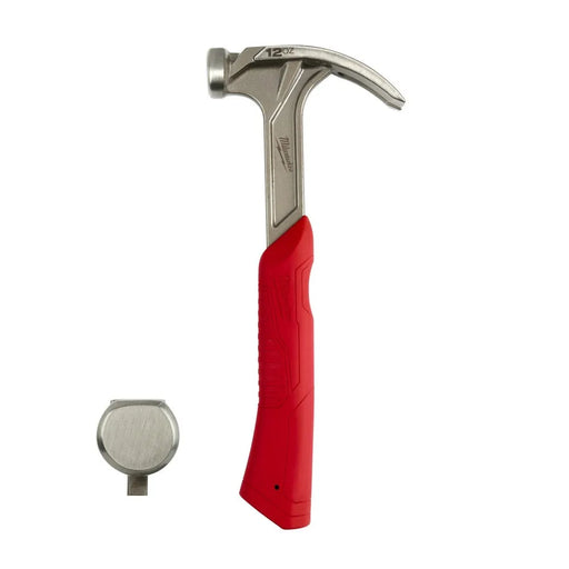 Milwaukee 12oz Smooth Face Hybrid Claw Finish Hammer 48-22-9019