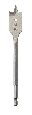 Milwaukee Flat Boring Bit 13/16 in. x 6 in. 48-27-0811