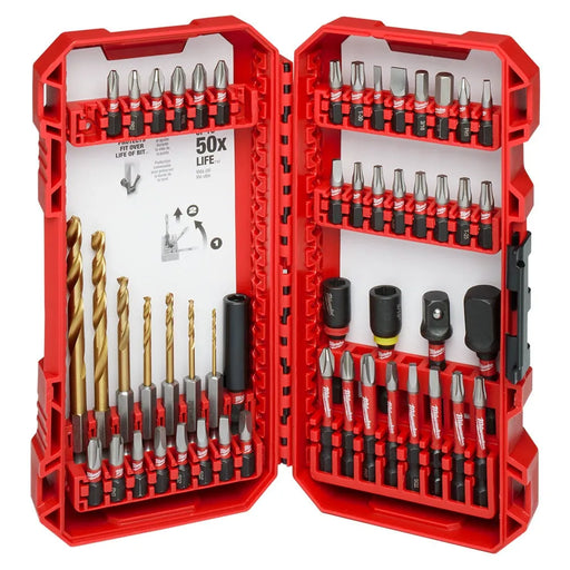 Milwaukee SHOCKWAVE Impact Duty Drill & Drive Set- 50PC 48-32-4013