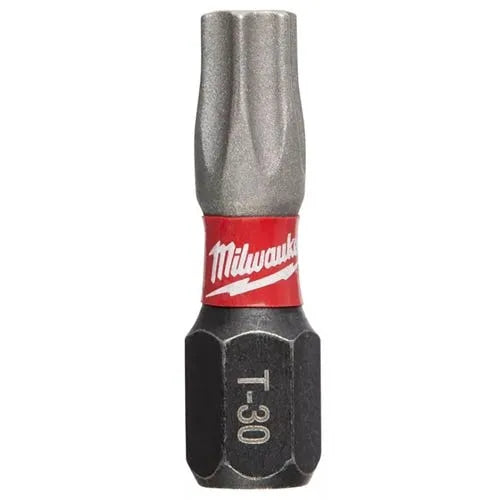 Milwaukee Shockwave 1" Impact Torx T30 Bit (2 Pack) 48-32-4437