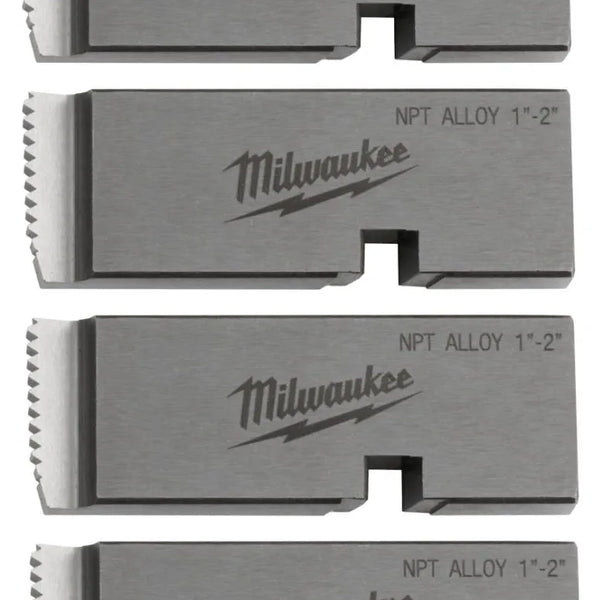 Milwaukee 1"-2" ALLOY NPT Universal Pipe Threading Dies 48-36-1202