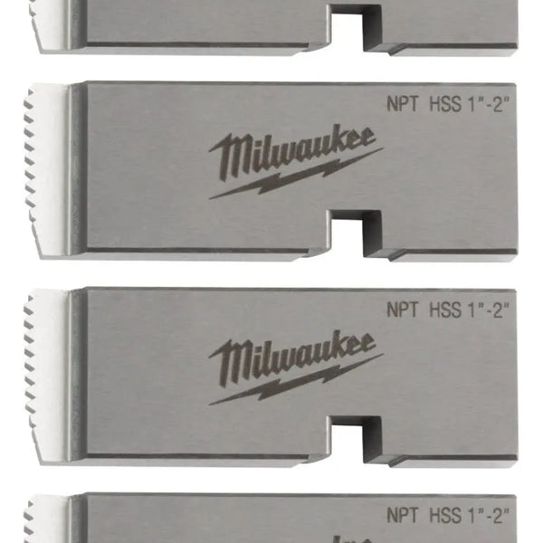 Milwaukee 1"-2" HIGH SPEED FOR STAINLESS NPT Universal Pipe Threading Dies 48-36-1206