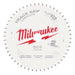 Milwaukee 6-1/2" 52T Laminate Track Saw Blade 48-40-0643