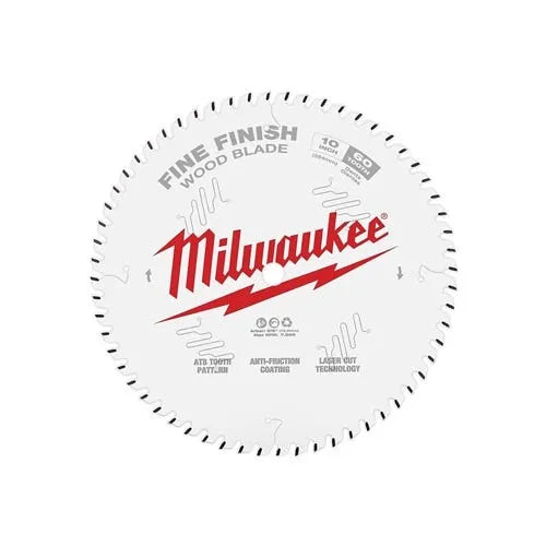 Milwaukee 10" 60 Tooth Fine Finish Circular Saw Blade 48-40-1028