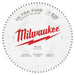 Milwaukee 10" 80T Circular Saw Wood Cutting Blade 48-40-1032