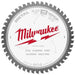 Milwaukee 6-1/2" 48 Tooth 5/8" Arbor Circular Saw Metal Cutting Blade 48-40-4220