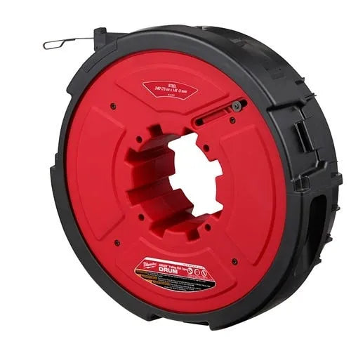 Milwaukee M18 FUEL ANGLER 240' x 1/8" Steel Pulling Fish Tape Drum 48-44-5178