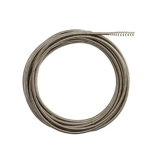 Milwaukee 5/16" x 25' Inner Core Bulb Head Drain Cleaning Cable RUSTGUARD 48-53-2561