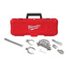 Milwaukee 2 - 4" Head Attachment Kit for Milwaukee 7/8" Sectional Cable 48-53-3839