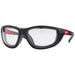 Milwaukee Clear High Performance Safety Glasses w/ Gasket & Fog-Free Lenses 48-73-2040