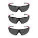 Milwaukee Tinted Anti-Scratch Safety Glasses (3 Pack) 48-73-2054